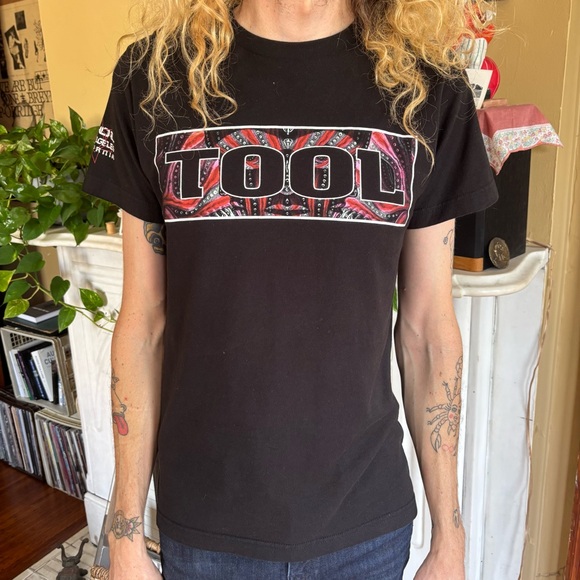 2023 Tool Band Tour Tee Black Cotton T Shirt Los Angeles Alex Grey ~ Size Small - Picture 1 of 8